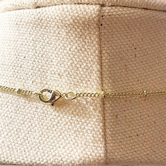 Vintage Encapsulated Ferm Leaf With Brass Pendant Necklace. - Picture 7 of 7